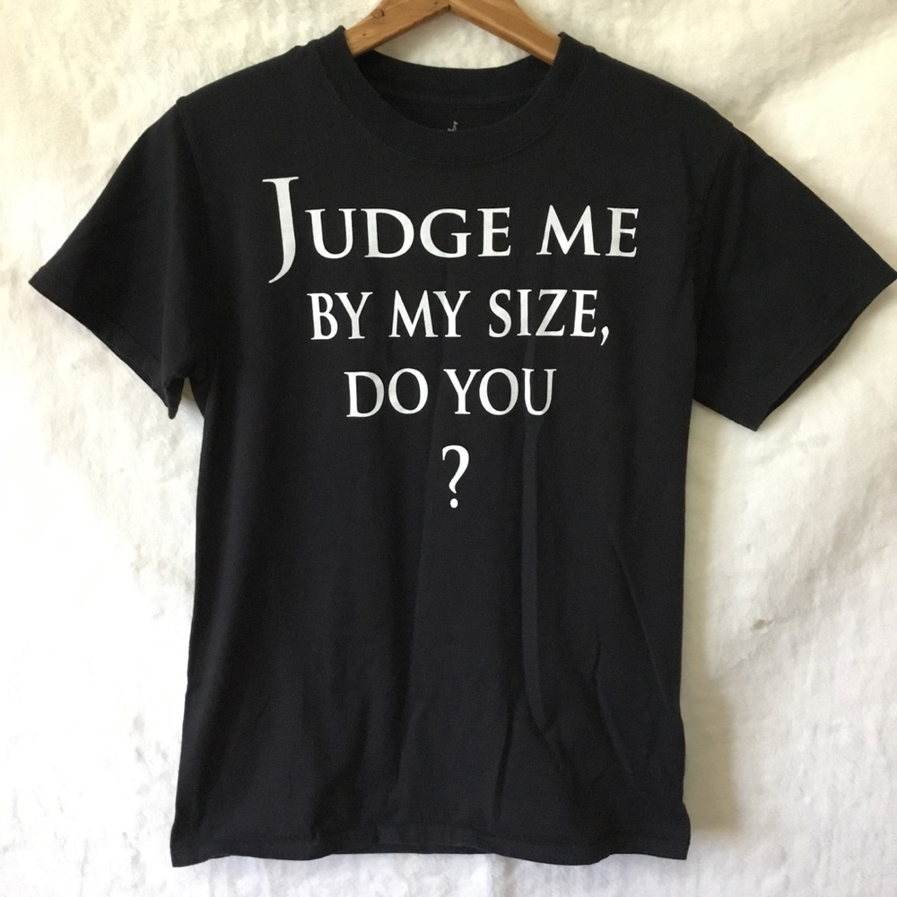 Disneyland Star Wars Black Yoda Judge Me By My Size T-Shirt